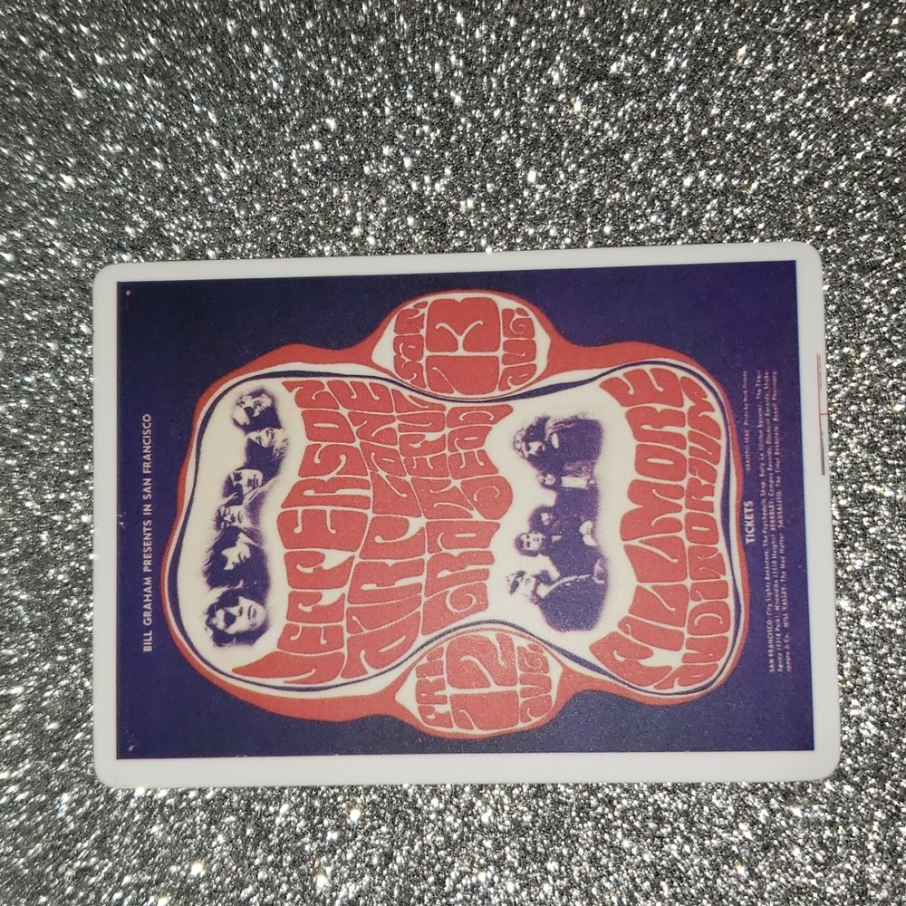 GRATEFUL DEAD waterproof Sticker band poster